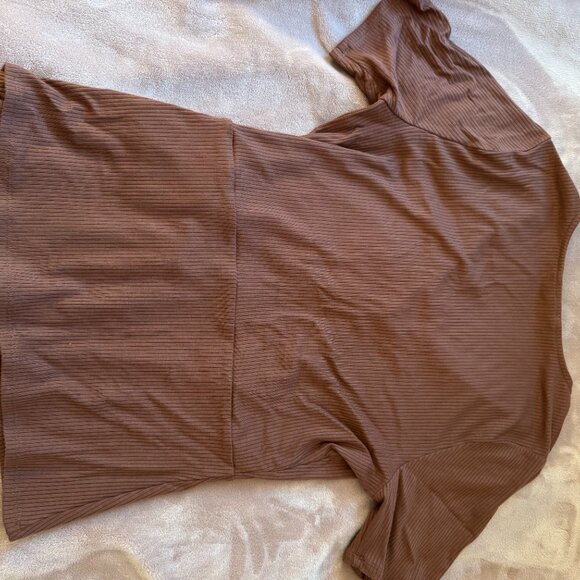 Banana Republic Tie Cross Brown Top - Picture 4 of 4